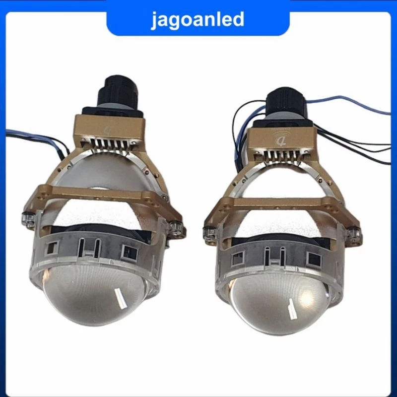 Projie Headlight Biled Xenon Projector Lens Double Bearing Fan 3Inch