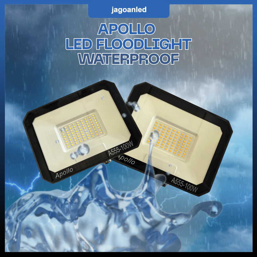 Lampu Sorot 100W Lampu Tembak Floodlight White IP66