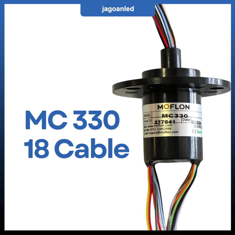 Rotating Cable Small Slip Ring 18 Cable 2A MC330