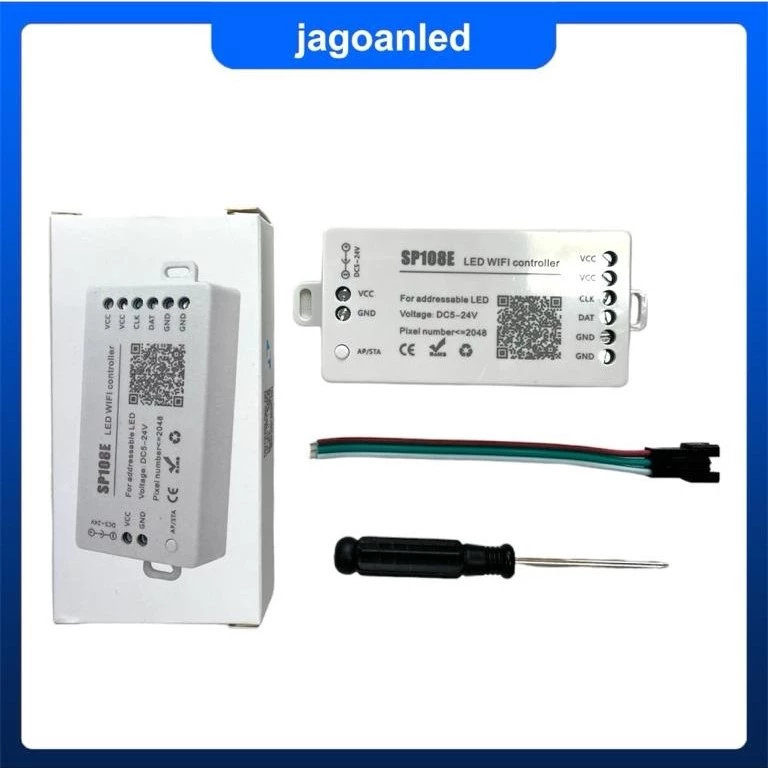 SP108E WiFi Smart Controller LED Untuk WS2811 WS2812B